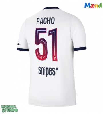 Paris Saint-Germain Willian Pacho #51 Replika Udebanetrøje 2026-27 Kortærmet